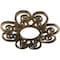 Ekena Millwork Cohen Architectural Grade PVC Pierced Ceiling Medallion, Antiqued Brass, 28"OD x 9 5/8"ID x 3/4"P CMPP28COABS - alternate 2
